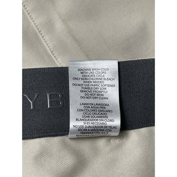 Soybu Shorts Men's Size 38 White Tan Athletic Stretch Golf, Walking, Vacation - Picture 10 of 10